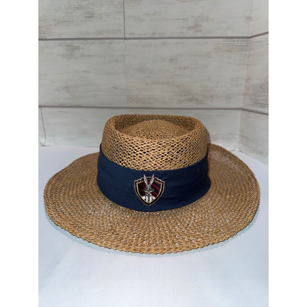 Vintage 1991‎ Acme Clothing Co Bugs Bunny Straw Hat Warner Bros Looney Tunes USA